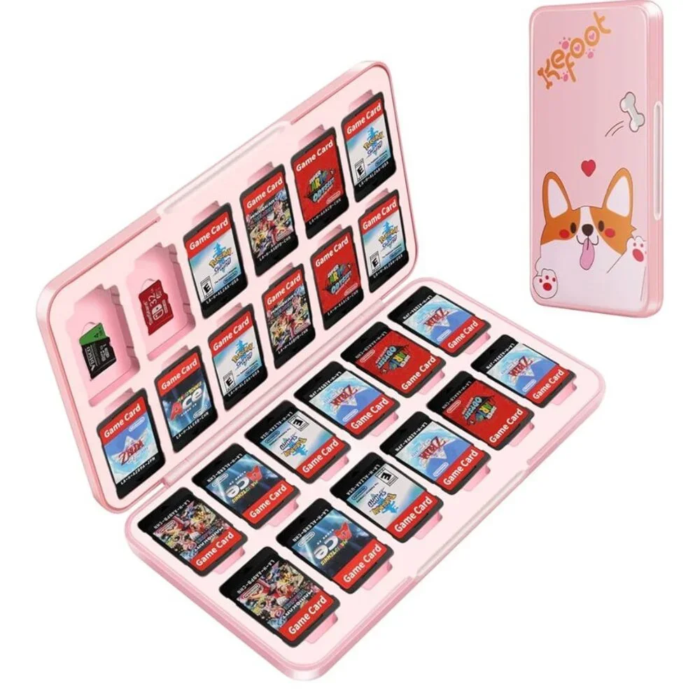 Kawaii Nintendo Switch Game & Micro SD Holder (24 spaces) (SKU: 115MI) - Picture 6 of 12